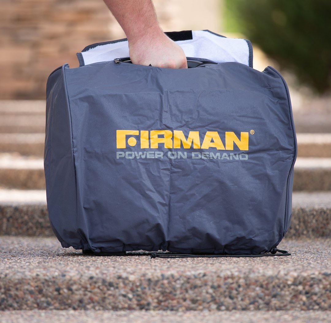Firman Power Generator Cover, Fits Small Inverter Firman Generator 1500 to 2200 Watts, 18.9 Inch Length X 11.8 Inch Width X 15.4 Inch Height – 1008