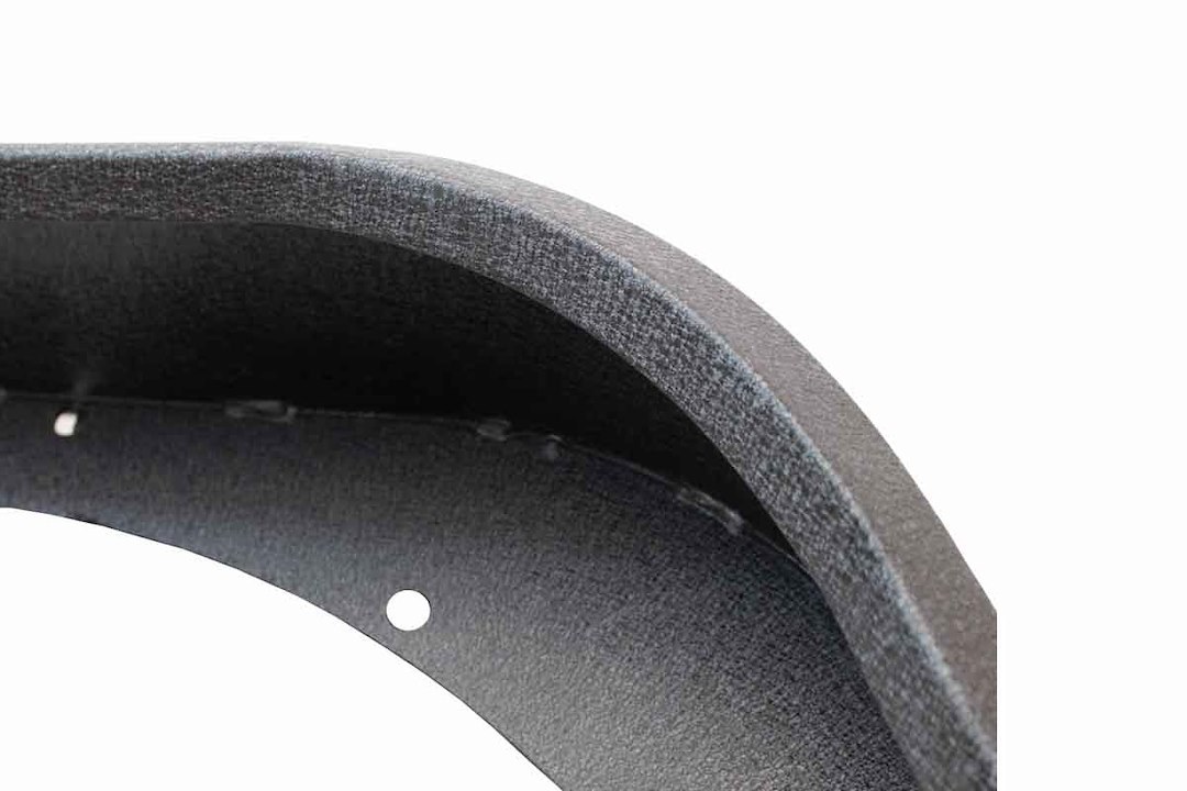 Firman Power Fender Flare, Elite, Bolt-On, Tube Style, Textured, Powder Coated, Black, Steel, Set of 2 – 1705
