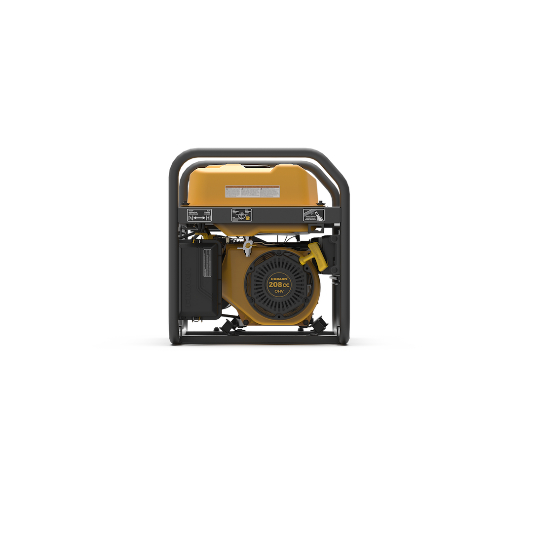 Firman Power Generator Power, Performance Series, Brushed Alternator, Recoil Start, 208 Cc/ Ohv/ Air Cooled/ 4-Stroke Single Cylinder Engine – P03601
