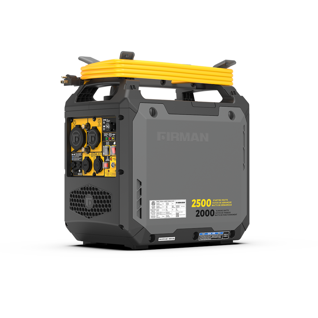 Firman Power Generator Power, Whisper Series, Inverter, Recoil Start, 80 Cc/ Ohv/ Air Cooled/ 4-Stroke Single Cylinder Engine – W02081