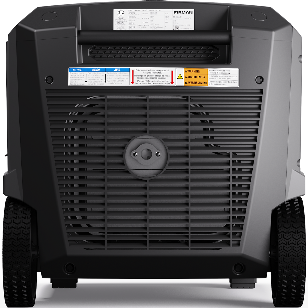 Firman Power Generator Power, Inverter, Recoil/ Electric/ Remote Start, 322 Cc/ Ohv/ Air Cooled/ 4-Stroke Single Cylinder Engine – W05583