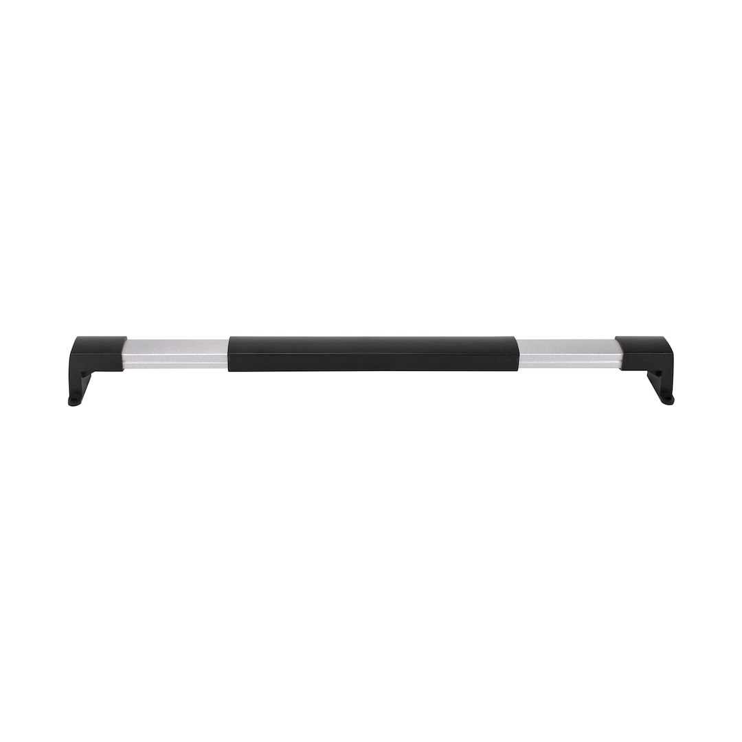Faulkner Screen Door Push Bar, Single Bar Style, Adjustable from 21 Inch to 28-3/4 Inch Length X 1-3/8 Inch Width X 1-7/8 Inch Depth, Black – 400001