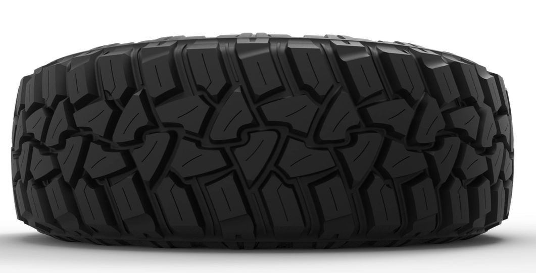 Fury Offroad Tire, Country Hunter Mt II, LT35 X 12.50R20, All Season Light Truck & SUV, Steel Belted, Radial, Black Sidewall – FCHIIF35125020A
