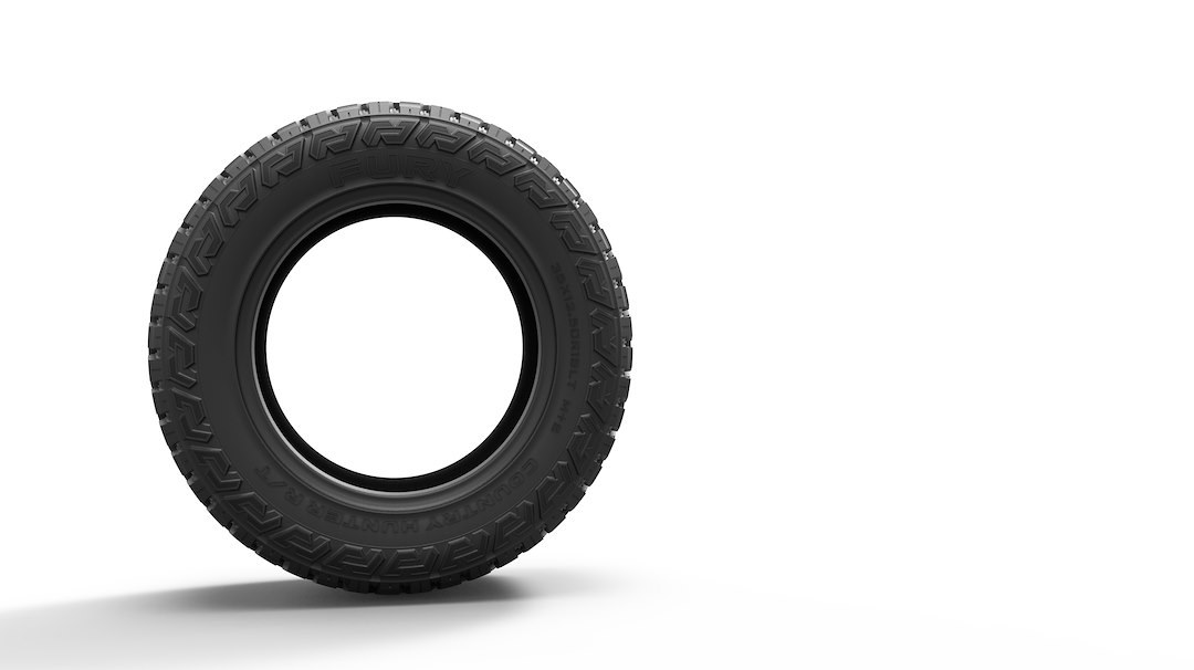 Fury Offroad Tire, Country Hunter Rt, LT305 X 55R20, All Season Light Truck & SUV, Steel Belted, Radial, Black Sidewall, Tubeless – RT3055520