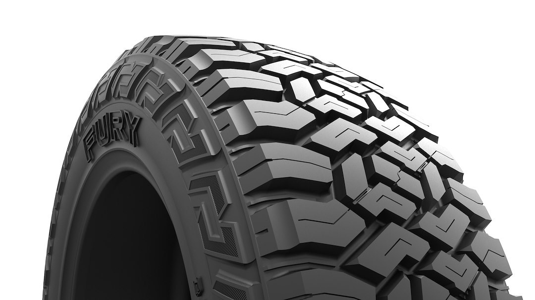 Fury Offroad Tire, Country Hunter Rt, LT305 X 55R20, All Season Light Truck & SUV, Steel Belted, Radial, Black Sidewall, Tubeless – RT3055520