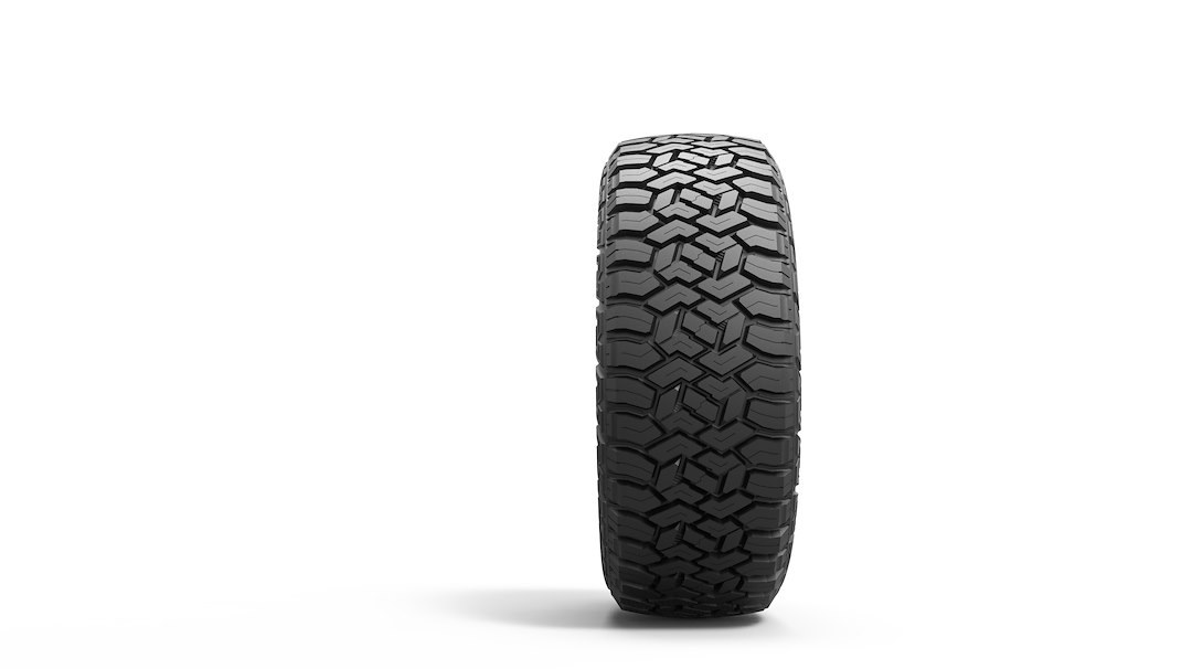 Fury Offroad Tire, Country Hunter Rt, LT33 X 12.50R17, All Season Light Truck & SUV, Steel Belted, Radial, Black Sidewall, Tubeless – RT33125017A