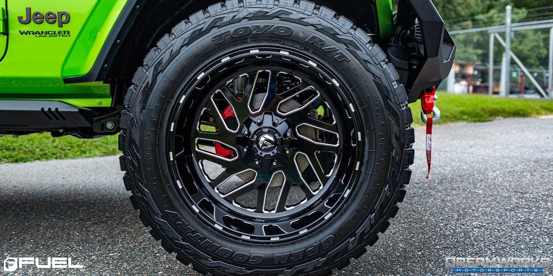 Fuel Offroad Wheel, Triton D581, 20 Inch Diameter X 12 Inch Width – D58120202647