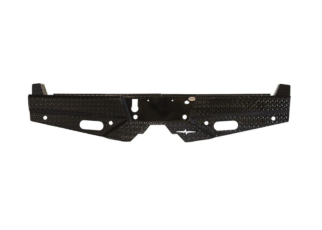 Frontier Truck Gear Bumper, Diamond, One Piece Design, Mounting Hardware Included, Compatible with OE Receiver Hitch – 100-11-7009
