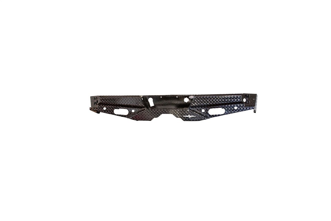 Frontier Truck Gear Bumper, Diamond, One Piece Design, Mounting Hardware Included, Compatible with OE Receiver Hitch – 100-21-9012