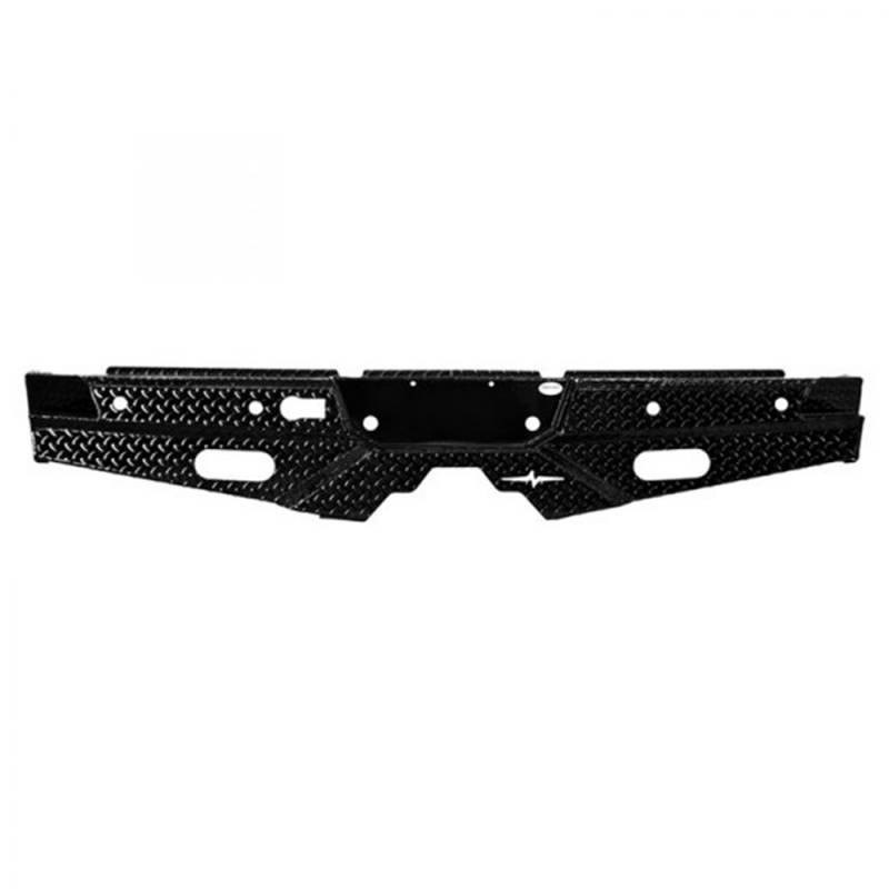 Frontier Truck Gear Bumper, Diamond, One Piece Design, Mounting Hardware Included, Compatible with OE Receiver Hitch – 100-40-9003