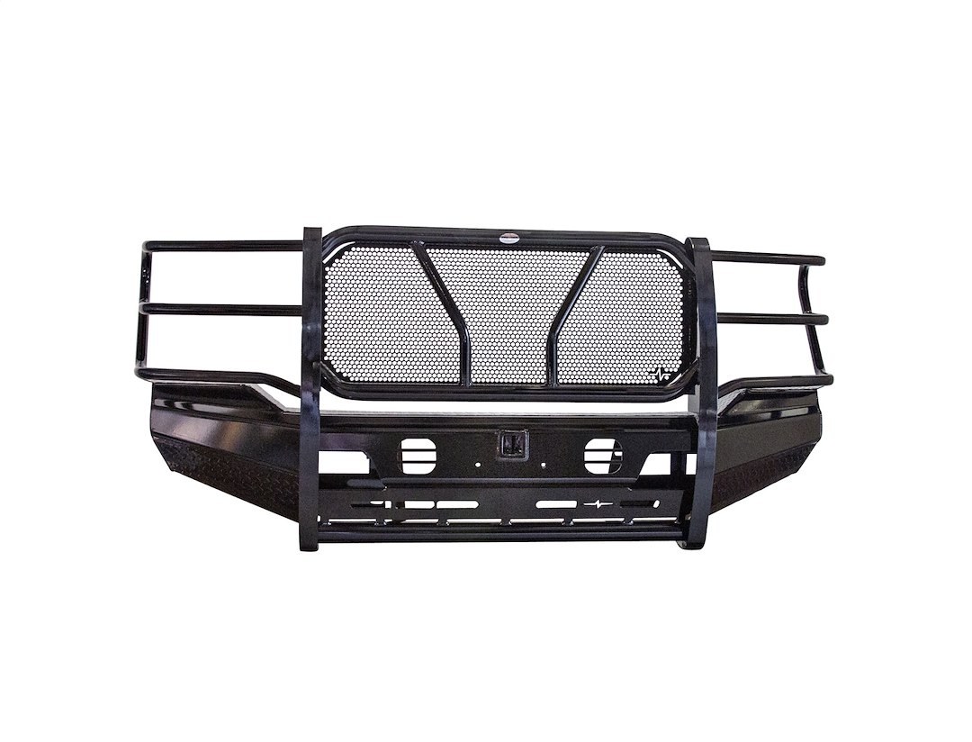 Frontier Truck Gear Bumper, Pro, One Piece Design, Mounting Hardware Included, With Grille Guard, Without Winch Mount – 130-11-1005