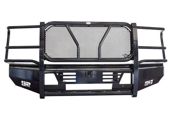 Frontier Truck Gear Bumper, Pro, One Piece Design, Mounting Hardware Included, With Grille Guard, Without Winch Mount – 130-12-0007
