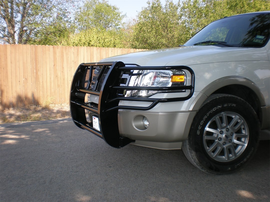 Frontier Truck Gear Grille Guard, Powder Coated, Black, Steel, With Brush Guard, Without Skid Plate, Without Step Plate, With Mount Kit – 200-10-7004