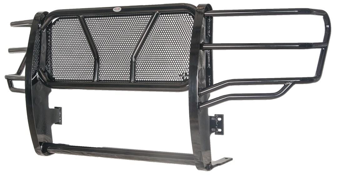 Frontier Truck Gear Grille Guard, Powder Coated, Black, Steel, With Brush Guard, Without Skid Plate, Without Step Plate, With Mount Kit – 200-11-1004
