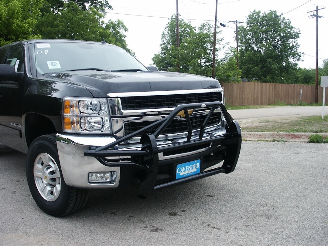 Frontier Truck Gear Grille Guard, Powder Coated, Black, Steel, With Brush Guard, Without Skid Plate, Without Step Plate, With Mount Kit – 200-20-7006
