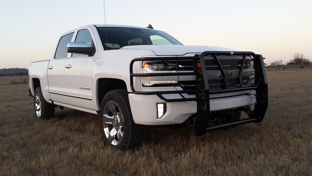 Frontier Truck Gear Grille Guard, Powder Coated, Black, Steel, With Brush Guard, Without Skid Plate, Without Step Plate, With Mount Kit – 200-21-4012
