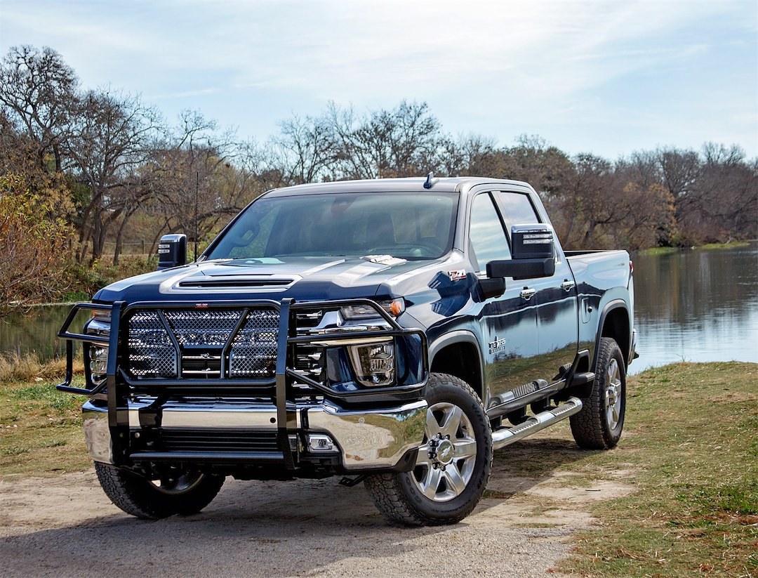 Frontier Truck Gear Grille Guard, Powder Coated, Black, Steel, With Brush Guard, Without Skid Plate, Without Step Plate, With Mount Kit – 200-22-0007