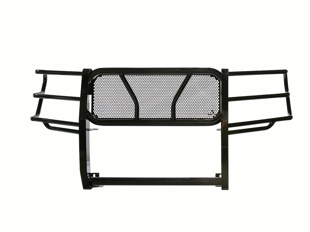 Frontier Truck Gear Grille Guard, Powder Coated, Black, Steel, With Brush Guard, Without Skid Plate, Without Step Plate, With Mount Kit – 200-22-2009