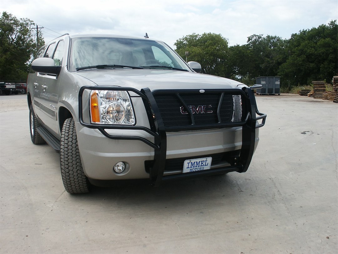 Frontier Truck Gear Grille Guard, Powder Coated, Black, Steel, With Brush Guard, Without Skid Plate, Without Step Plate, With Mount Kit – 200-30-7003