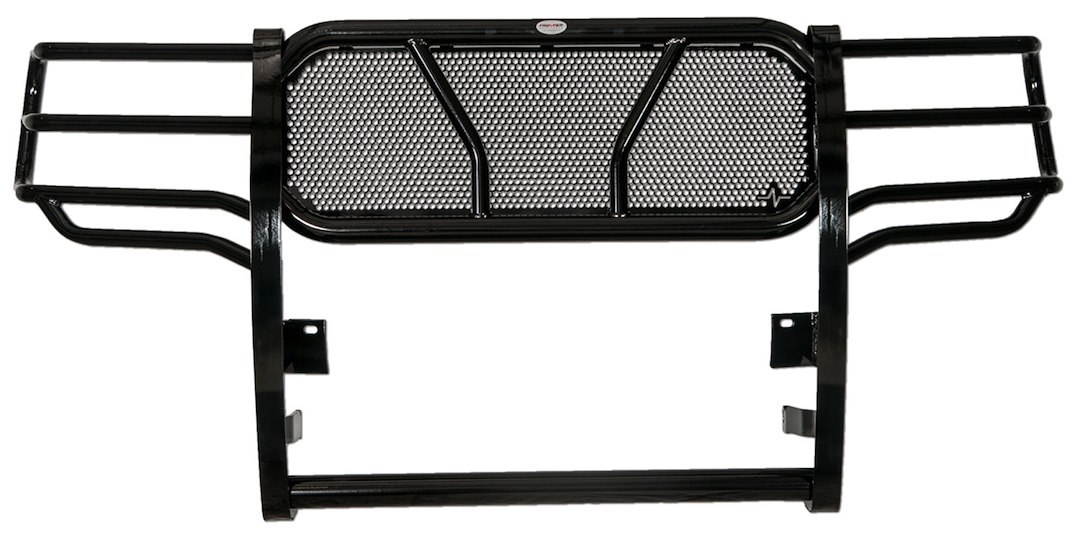 Frontier Truck Gear Grille Guard, Powder Coated, Black, Steel, With Brush Guard, Without Skid Plate, Without Step Plate, With Mount Kit – 200-31-1006