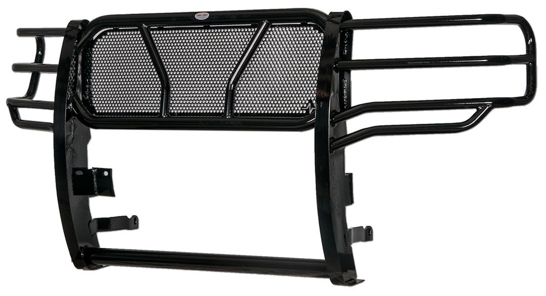 Frontier Truck Gear Grille Guard, Powder Coated, Black, Steel, With Brush Guard, Without Skid Plate, Without Step Plate, With Mount Kit – 200-31-1006