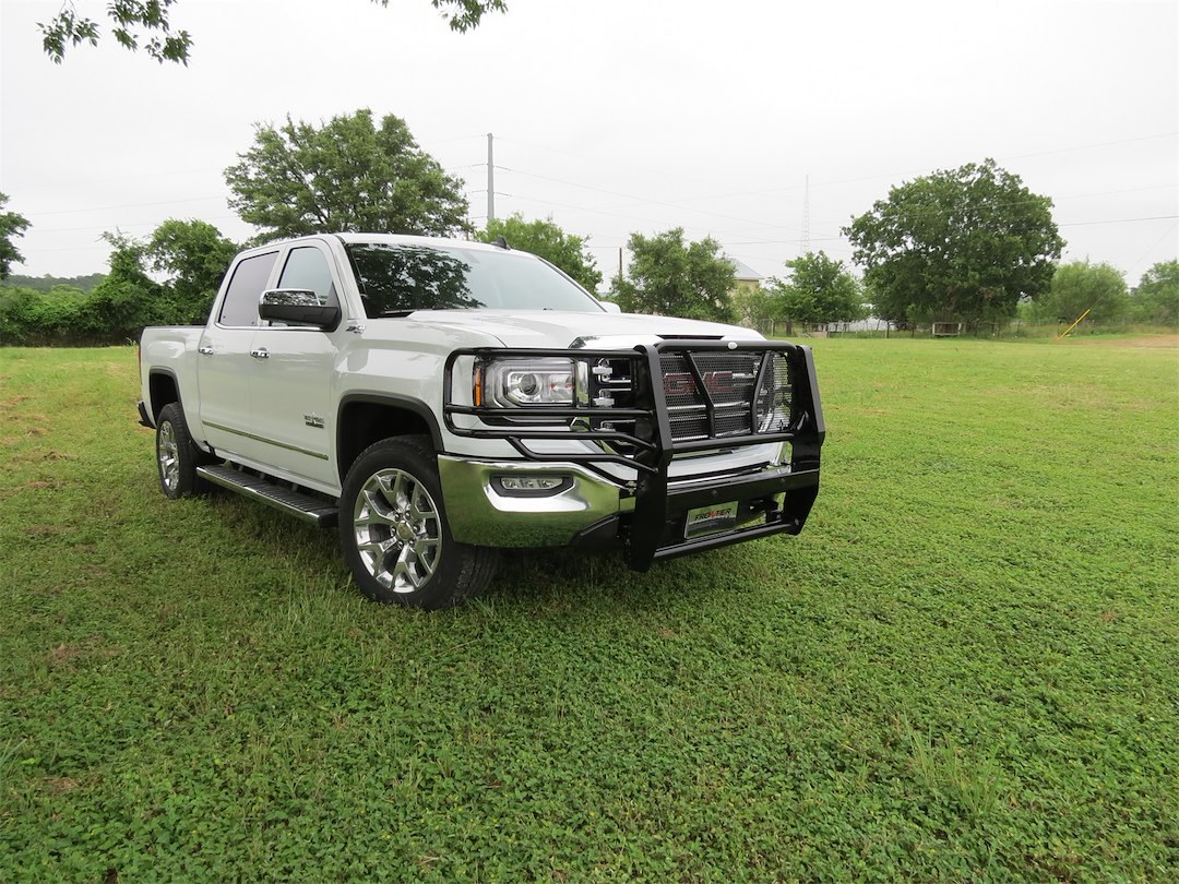 Frontier Truck Gear Grille Guard, Powder Coated, Black, Steel, With Brush Guard, Without Skid Plate, Without Step Plate, With Mount Kit – 200-31-4007