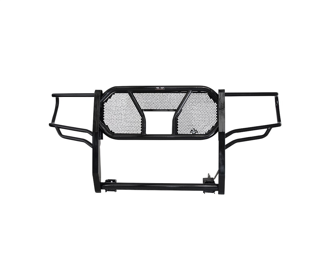 Frontier Truck Gear Grille Guard, Powder Coated, Black, Steel, With Brush Guard, Without Skid Plate, Without Step Plate, With Mount Kit – 200-31-9008
