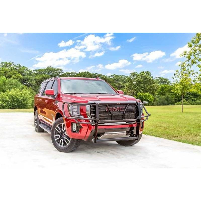 Frontier Truck Gear Grille Guard, Powder Coated, Black, Steel, With Brush Guard, Without Skid Plate, Without Step Plate, With Mount Kit – 200-32-1003