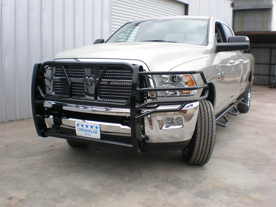 Frontier Truck Gear Grille Guard, Powder Coated, Black, Steel, With Brush Guard, Without Skid Plate, Without Step Plate, With Mount Kit – 200-41-0004