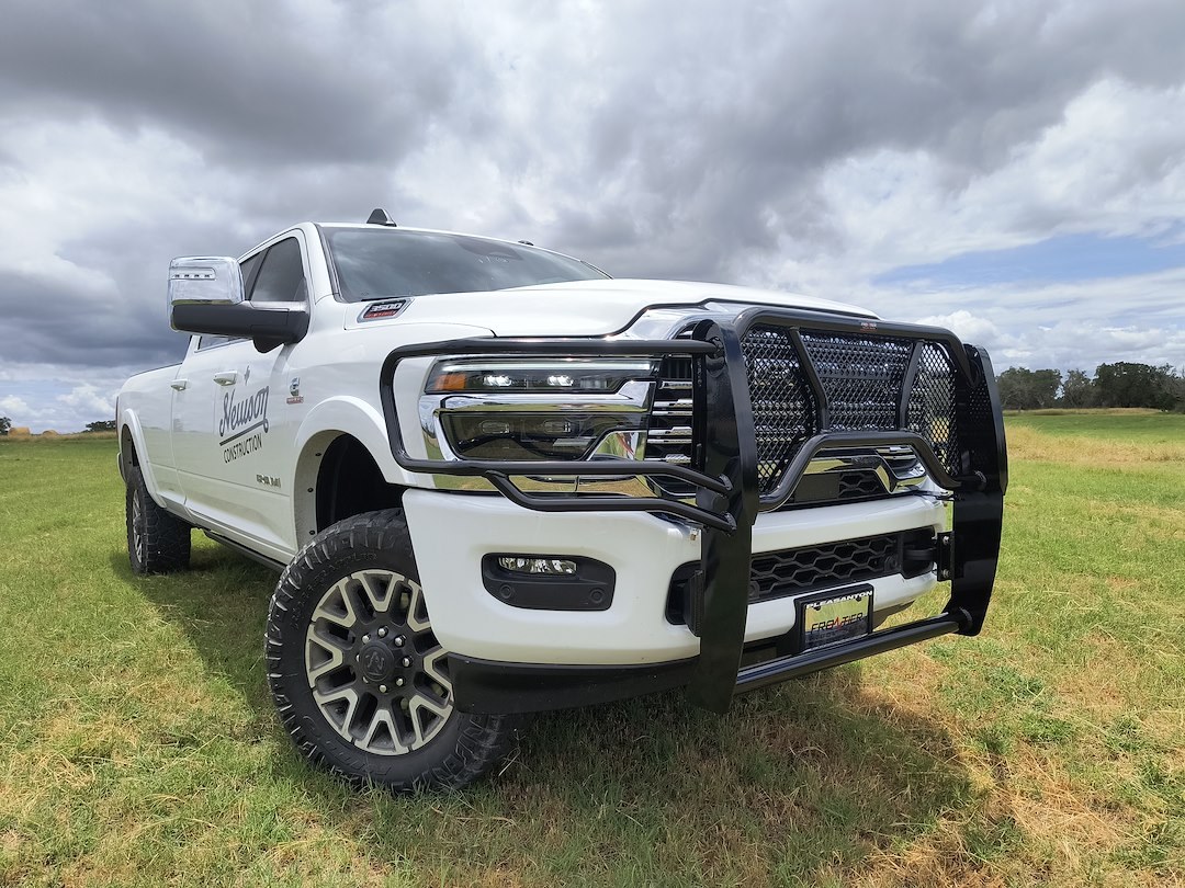Frontier Truck Gear Grille Guard, Powder Coated, Black, Steel, With Brush Guard, Without Skid Plate, Without Step Plate, With Mount Kit – 200-42-5006