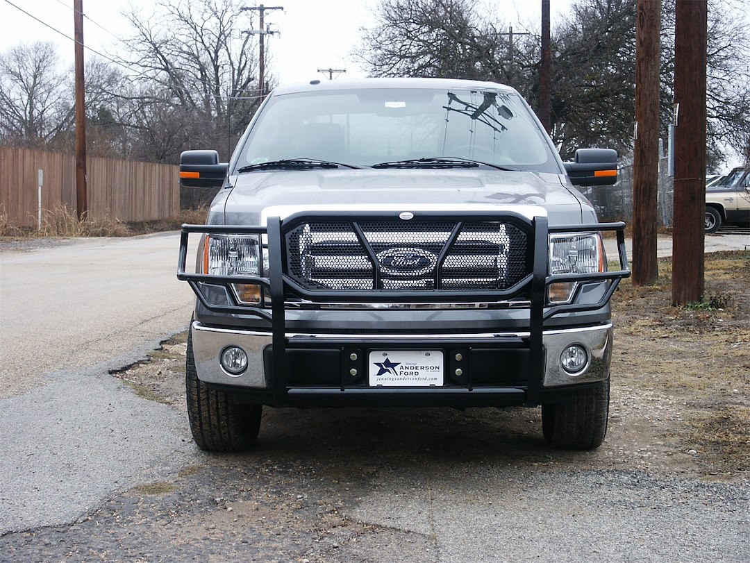 Frontier Truck Gear Grille Guard, Powder Coated, Black, Steel, With Brush Guard, Without Skid Plate, Without Step Plate, With Mount Kit – 200-50-9004