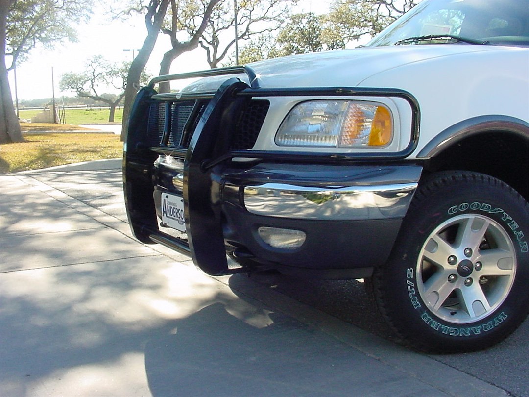 Frontier Truck Gear Grille Guard, Powder Coated, Black, Steel, With Brush Guard, Without Skid Plate, Without Step Plate, With Mount Kit – 200-59-9004