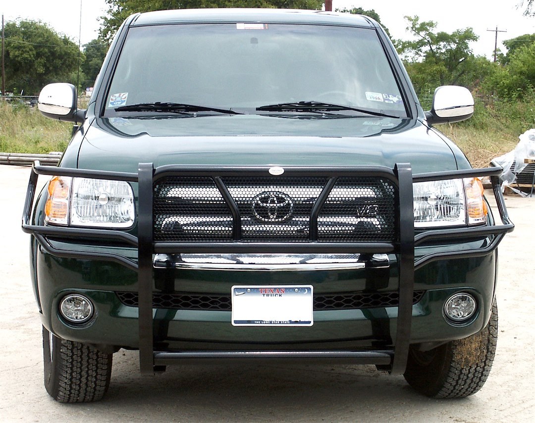 Frontier Truck Gear Grille Guard, Powder Coated, Black, Steel, With Brush Guard, Without Skid Plate, Without Step Plate, With Mount Kit – 200-60-4003