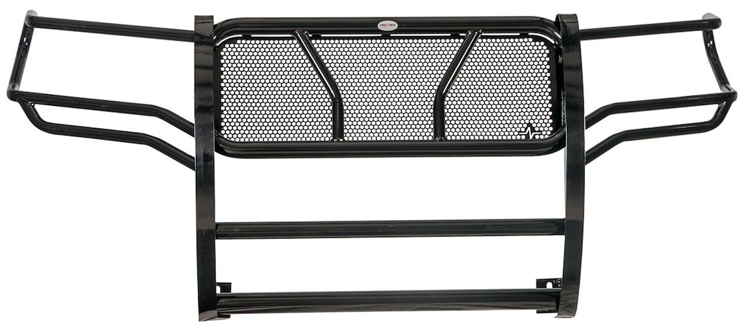 Frontier Truck Gear Grille Guard, Powder Coated, Black, Steel, With Brush Guard, Without Skid Plate, Without Step Plate – 200-61-4003