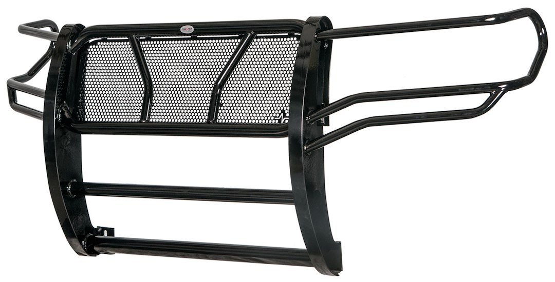 Frontier Truck Gear Grille Guard, Powder Coated, Black, Steel, With Brush Guard, Without Skid Plate, Without Step Plate – 200-61-4003