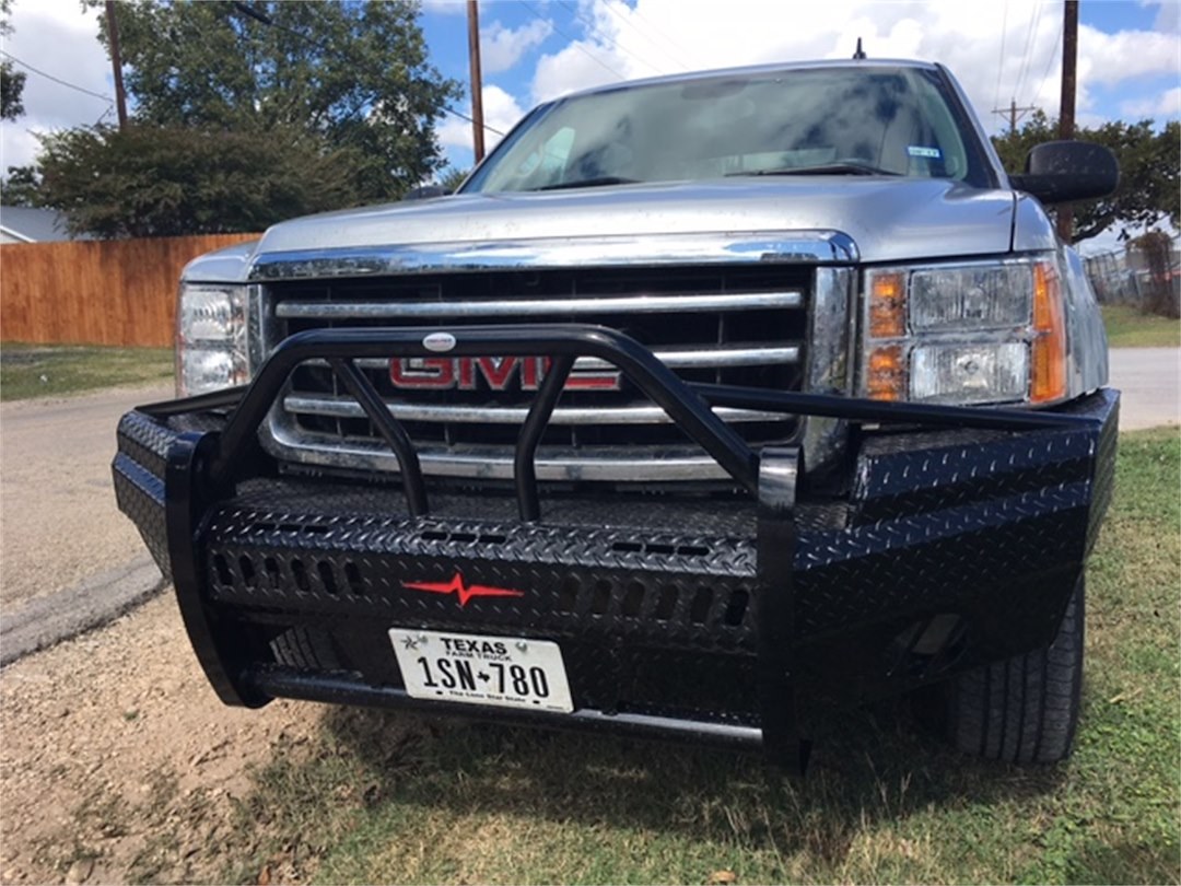Frontier Truck Gear Bumper, Xtreme, One Piece Design, Mounting Hardware Included, With Bull Bar – 600-30-7009