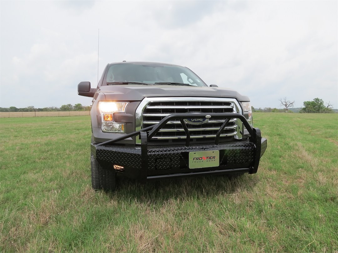 Frontier Truck Gear Bumper, Xtreme, One Piece Design, Mounting Hardware Included, With Bull Bar – 600-51-5005