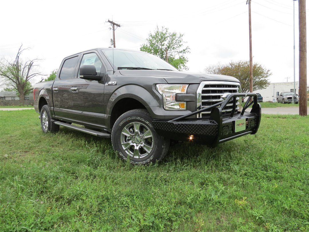Frontier Truck Gear Bumper, Xtreme, One Piece Design, Mounting Hardware Included, With Bull Bar – 600-51-5005