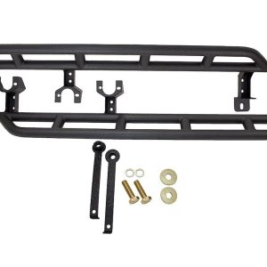 Fishbone Rocker Panel Guard, Tube Style, Powder Coated, Black, Steel – FB21096