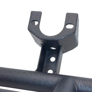 Fishbone Rocker Panel Guard, Tube Style, Powder Coated, Black, Steel – FB21096