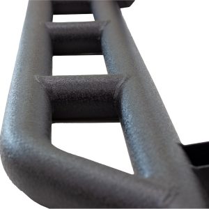 Fishbone Rocker Panel Guard, Tube Style, Powder Coated, Black, Steel – FB21096