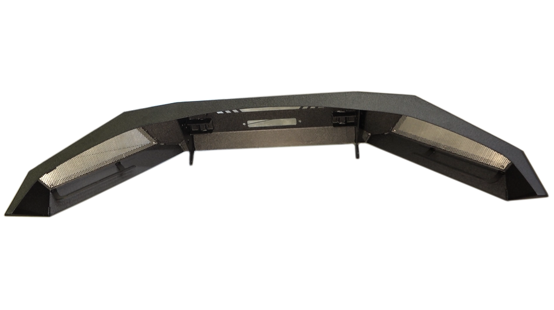 Fishbone Bumper, Pelican, Mounting Hardware Included, With Winch Mount for Up to 12000 Pound Winch, With 2 D-Ring Mounts – FB22347