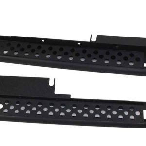 Fishbone Rocker Panel Guard, Tube Style, Powder Coated, Black, Steel – FB23028
