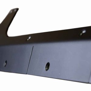 Fishbone Rocker Panel Guard, Scale Armor, Flush Style, Piranha Design, Gloss Powder Coat, Black, Steel – FB23190