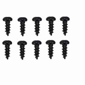 Fishbone Inner Fender, Without Logo, Powder Coated, Black, Aluminum, Set of 4 – FB33007