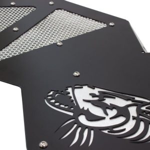 Fishbone Inner Fender, With Fishbone Logo, Powder Coated, Black Aluminum, Set of 2 – FB33130R