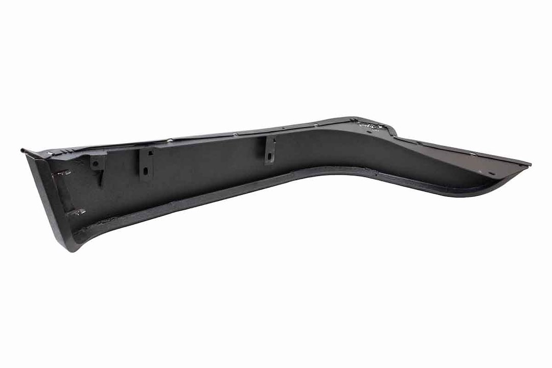 Fishbone Fender Flare, Elite, Bolt-On, Flat High-Rise Style, With Built-IN LED Lights, Without Inner Fender Liners, Powder Coated, Black – FB33455F