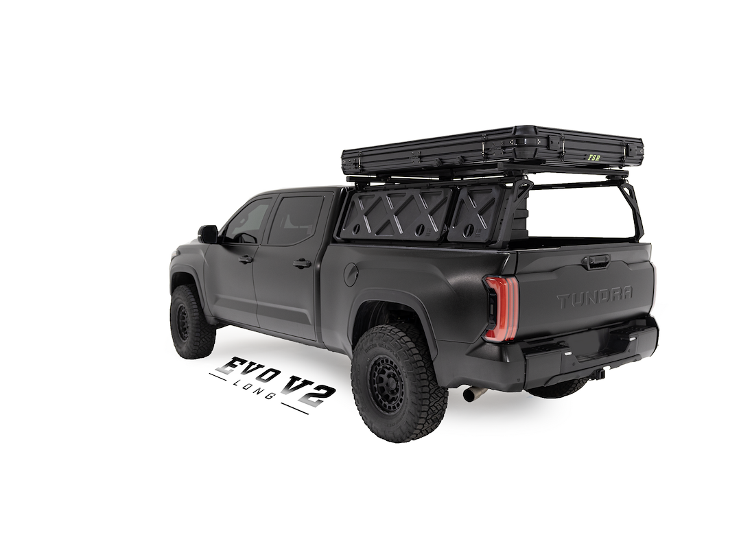 Freespirit Tent, Evolution V2 Long, Vehicle Rooftop, 88 Inch Length X 60 Inch Width X 47 Inch Height, Sleeps 2 to 3 Adults – 100-RTEV55L