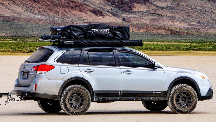 Freespirit Tent, High Country Series, Vehicle Rooftop, 55 Inch Length X 98 Inch Width X 48 Inch Height, Sleeps 2 to 3 Adults – 100-RTHC55305