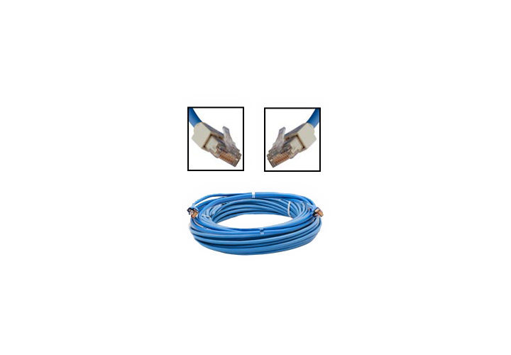 Furuno Ethernet Cable, RJ45 Connector, 16-1/2 Foot Length, Blue – 001-167-890-10